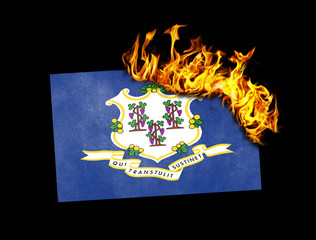 Flag burning - Connecticut