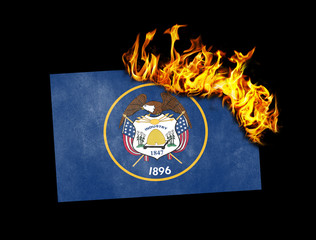 Flag burning - Utah