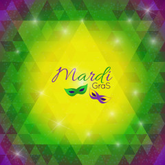 Mardi Grass background. Carnival Party.