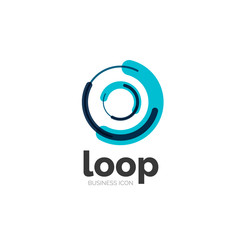 Loop, infinity business icon