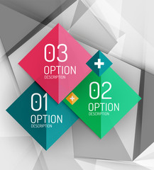 Color paper infographics