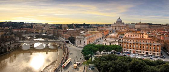 Naklejka premium Włochy - Rzym