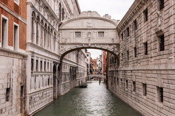Fototapeta na wymiar Pont des Soupirs, Venise
