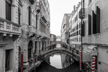 Rio de Canonica et le pont des Soupirs, Venise