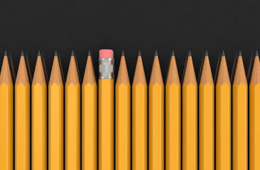 Pencils (clipping path included)