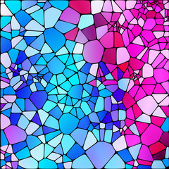 Colorful abstract mosaic background, vector illustration