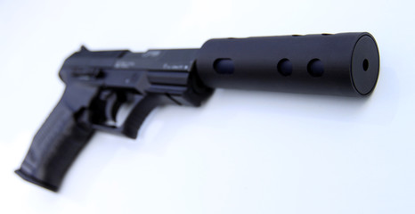 silencieux du pistolet