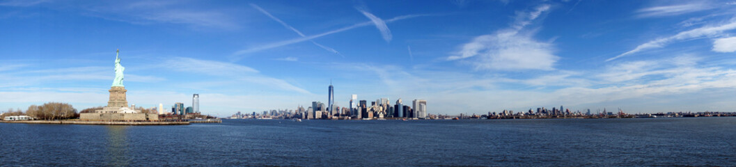 Fototapeta na wymiar Panorama New York