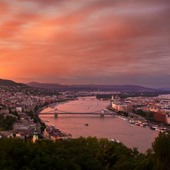 Fototapeta premium Panorama of Budapest