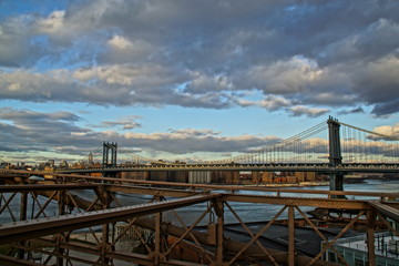 Fototapeta na wymiar Ponte di Brooklyn