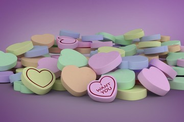 Composite image of heart