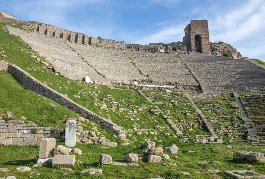amphitheater in Bergamo
