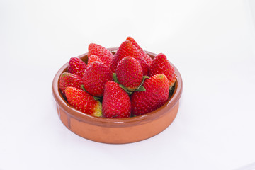 Strawberries bowl