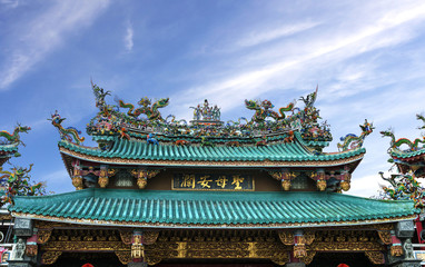 Fototapeta premium Confucius temple in Taipei, Taiwan