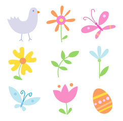 Spring Holiday Objects