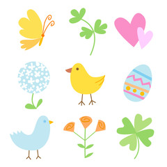Spring Holiday Objects