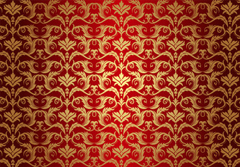 Vintage golden background