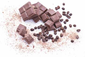Chocolate and coffee