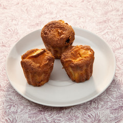 Trois muffins