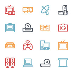 Electronic Appliances Web Icons
