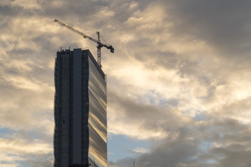Obraz premium Modern buildings in Milan