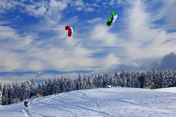 Snowkiting