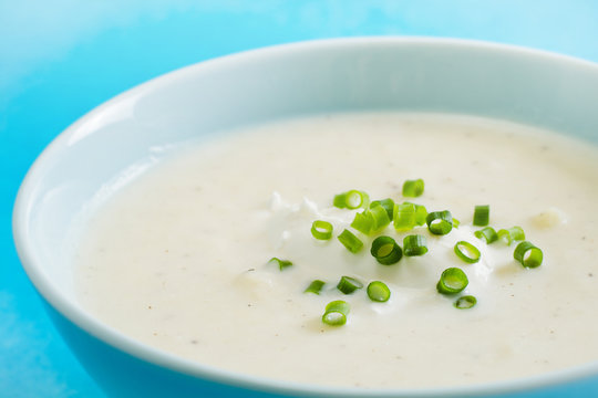 冷製ジャガイモのスープ Vichyssoise soup © norikko