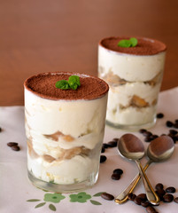 Fresh Italian Tiramisu Dessert