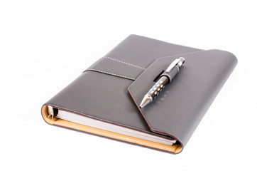luxury organizer with pen