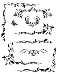 Vintage borders