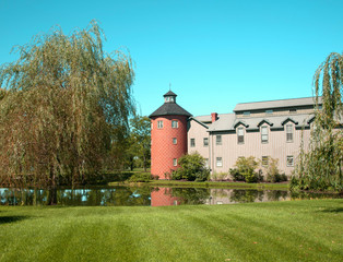 building with turret scene © debramillet