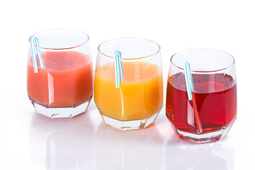 juice of different colors