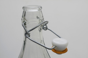 open bottle neck detail