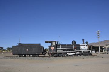 Old steam locomotive, Usakos, Erongo, Namibia, Africa
