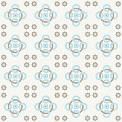 Blue seamless pattern. Design for tile, textile, fabric