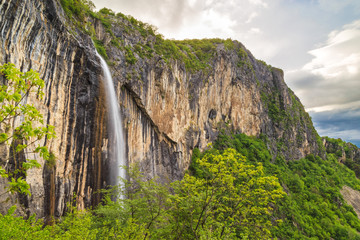 "Skaklya" waterfall in Balkan Mountains, Bulgaria