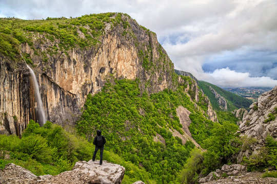 "Skaklya" waterfall in Balkan Mountains, Bulgaria