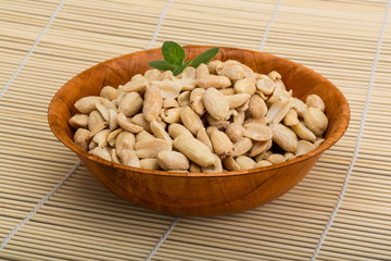 Peanut in the bowl