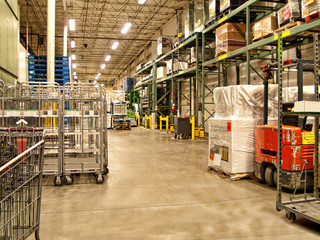 warehouse recieving area