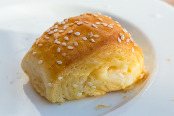Fresh baked bun