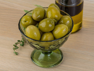 Green olives