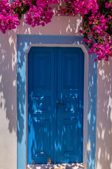 The doors os Santorini