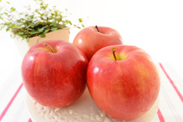 美味しそうな林檎