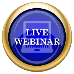 Live webinar icon