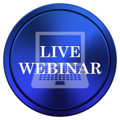 Live webinar icon