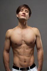 Fototapeta premium handsome Asian man