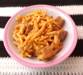 Geschnetzeltes mit spätzle