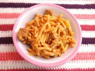 Geschnetzeltes mit spätzle