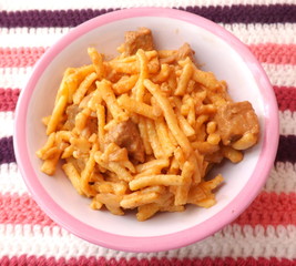 Geschnetzeltes mit spätzle