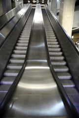 Obraz premium Escalators